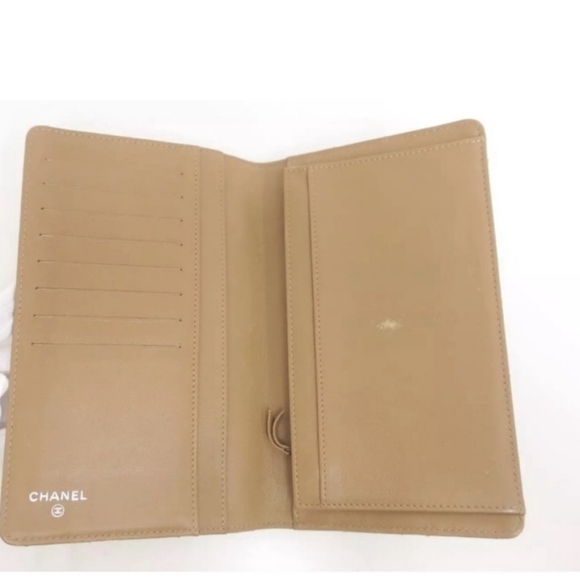 Authentic CHANEL Wallet Matelasse patent leather Bifold Long Wallet 💝 - Picture 3 of 16